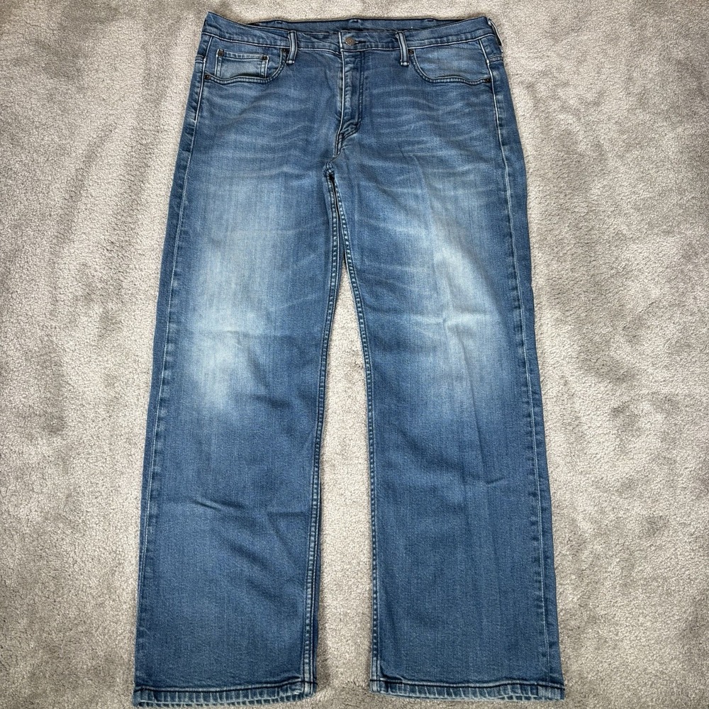 Levis 569 Jeans Mens 38x30 Loose Straight Fit Blue Denim Stretch Baggy Skater